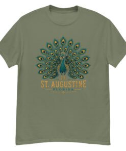 St. Augustine Peacock Unisex classic tee - Image 5