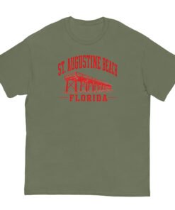St Augustine Beach Florida Pier Unisex classic tee - Image 8