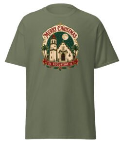 Merry Christmas St. Augustine FL Unisex classic tee