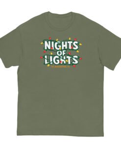 Nights of Lights Colored Tangle Unisex classic tee - Image 9