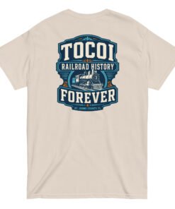 Tocoi Railroad History Unisex tee - Image 5