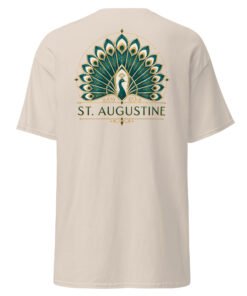 St. Augustine Est. Peacock Unisex classic tee - Image 25