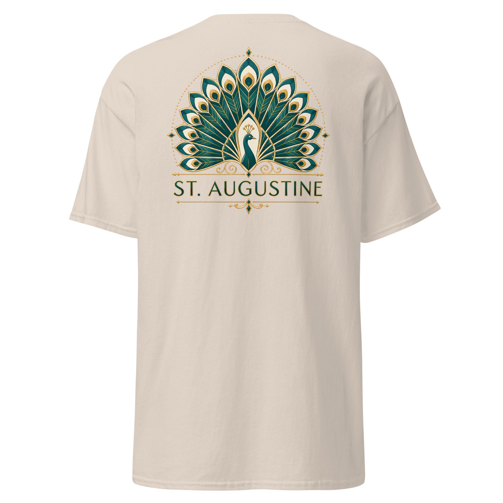 St. Augustine Est. Peacock Unisex classic tee - Image 25