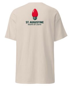 St. Augustine Nights Red Bulb Unisex classic tee - Image 8