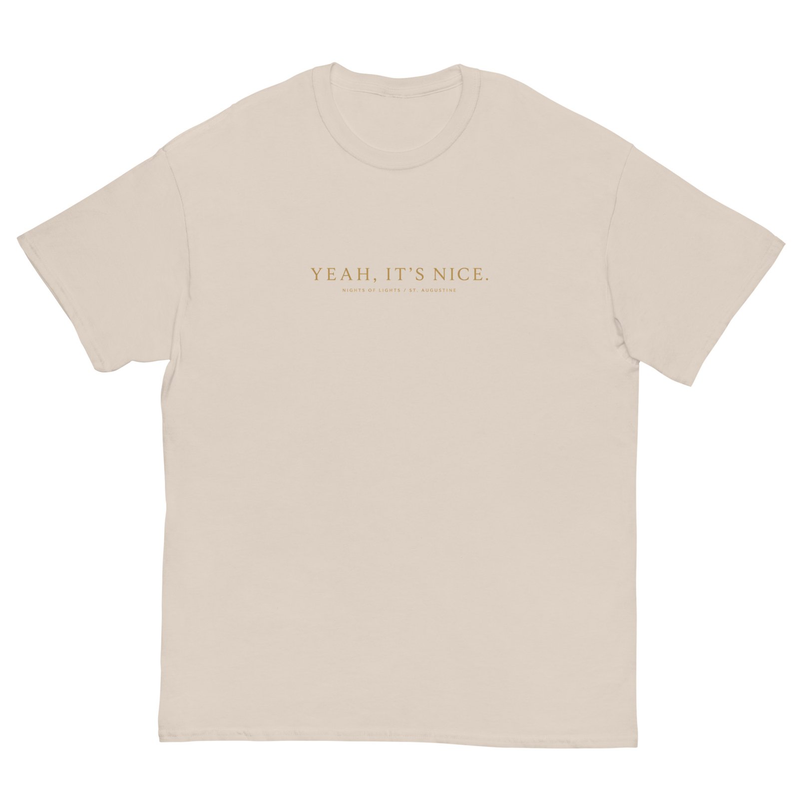 Nights of Lights Yeah It's Nice Unisex tee - Image 5