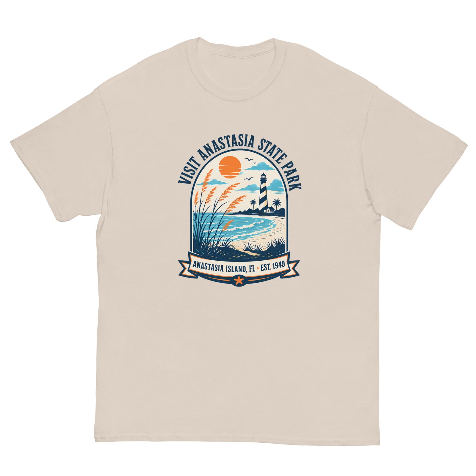 Visit Anastasia State Park Unisex tee - Image 9