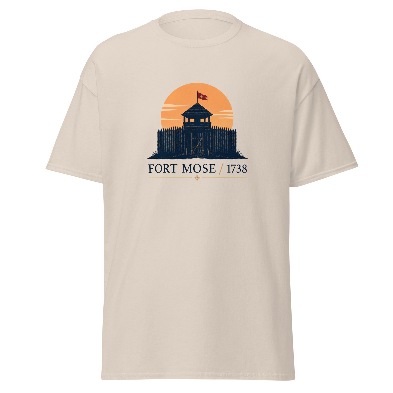 Fort Mose 1738 Unisex classic tee - Image 9