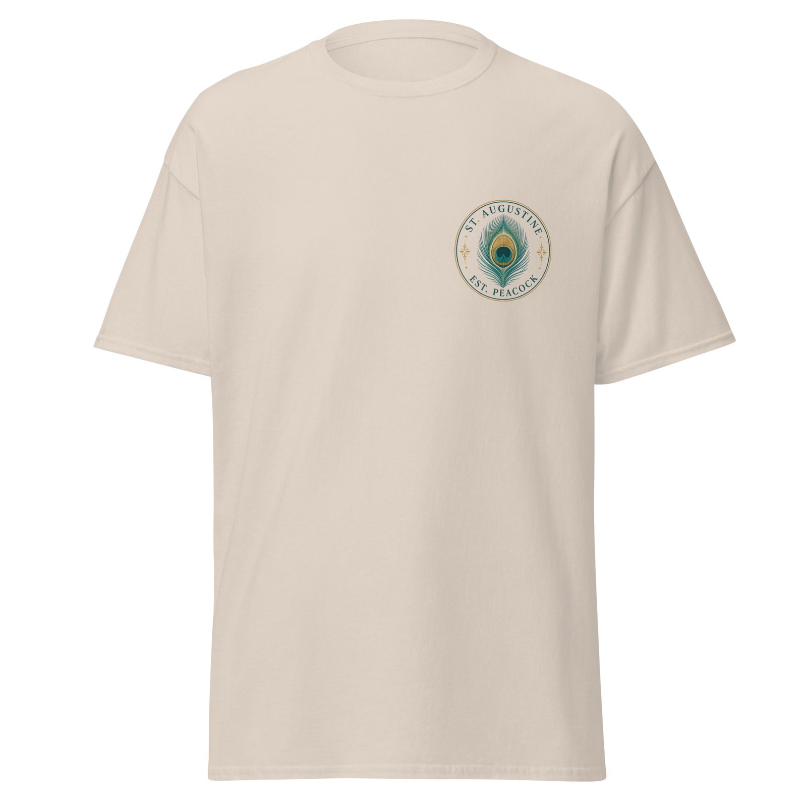St. Augustine Est. Peacock Unisex classic tee - Image 16