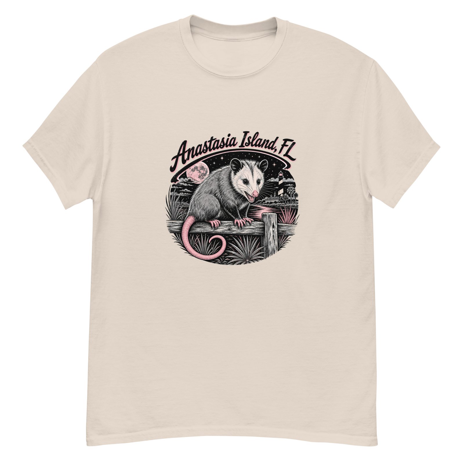 Opossum Anastasia Island Unisex classic tee - Image 2