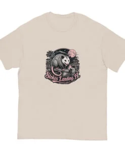 Alternative view of Opossum Stokes Landing Unisex classic tee