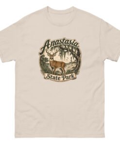 Anastasia State Park Deer Unisex classic tee - Image 3