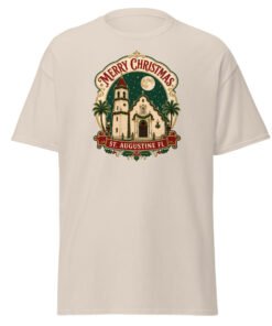 Merry Christmas St. Augustine FL Unisex classic tee - Image 6