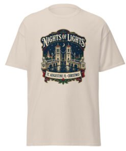 Nights of Lights St. Augustine Christmas Unisex classic tee - Image 5