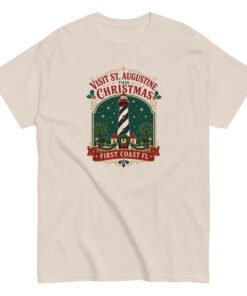 Alternative view of Visit St. Augustine Christmas First Coast Unisex classic tee