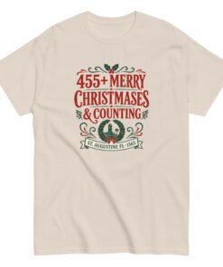 455+ Merry Christmases St. Augustine Unisex classic tee - Image 10