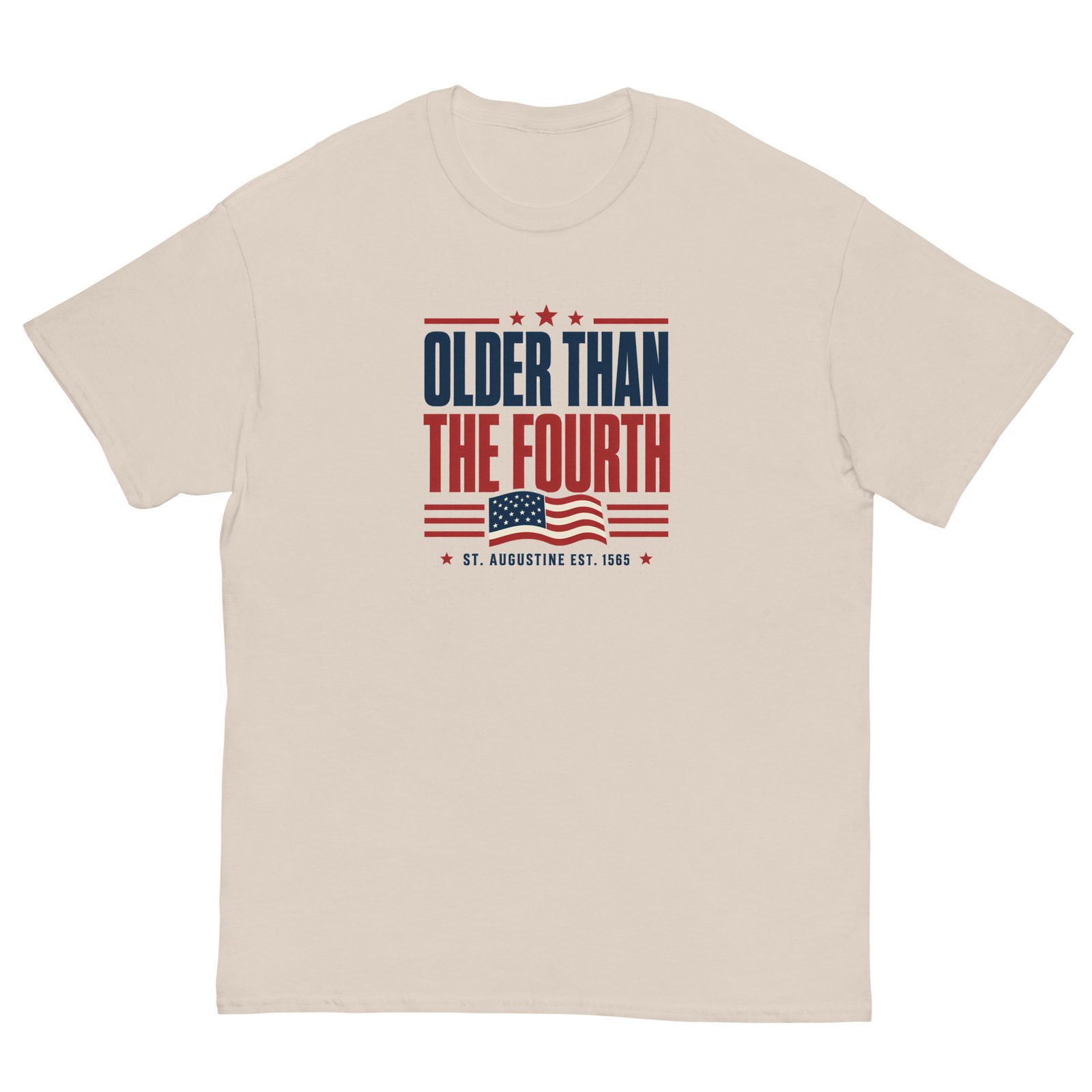 Older Than the Fourth St. Augustine Unisex classic tee - Image 4