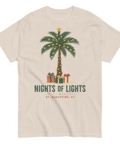 Nights of Lights Clear Palm Presents Unisex classic tee - Image 3
