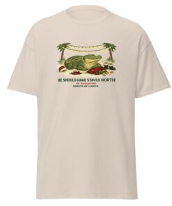 Should Have Stayed North Unisex classic tee - Image 7