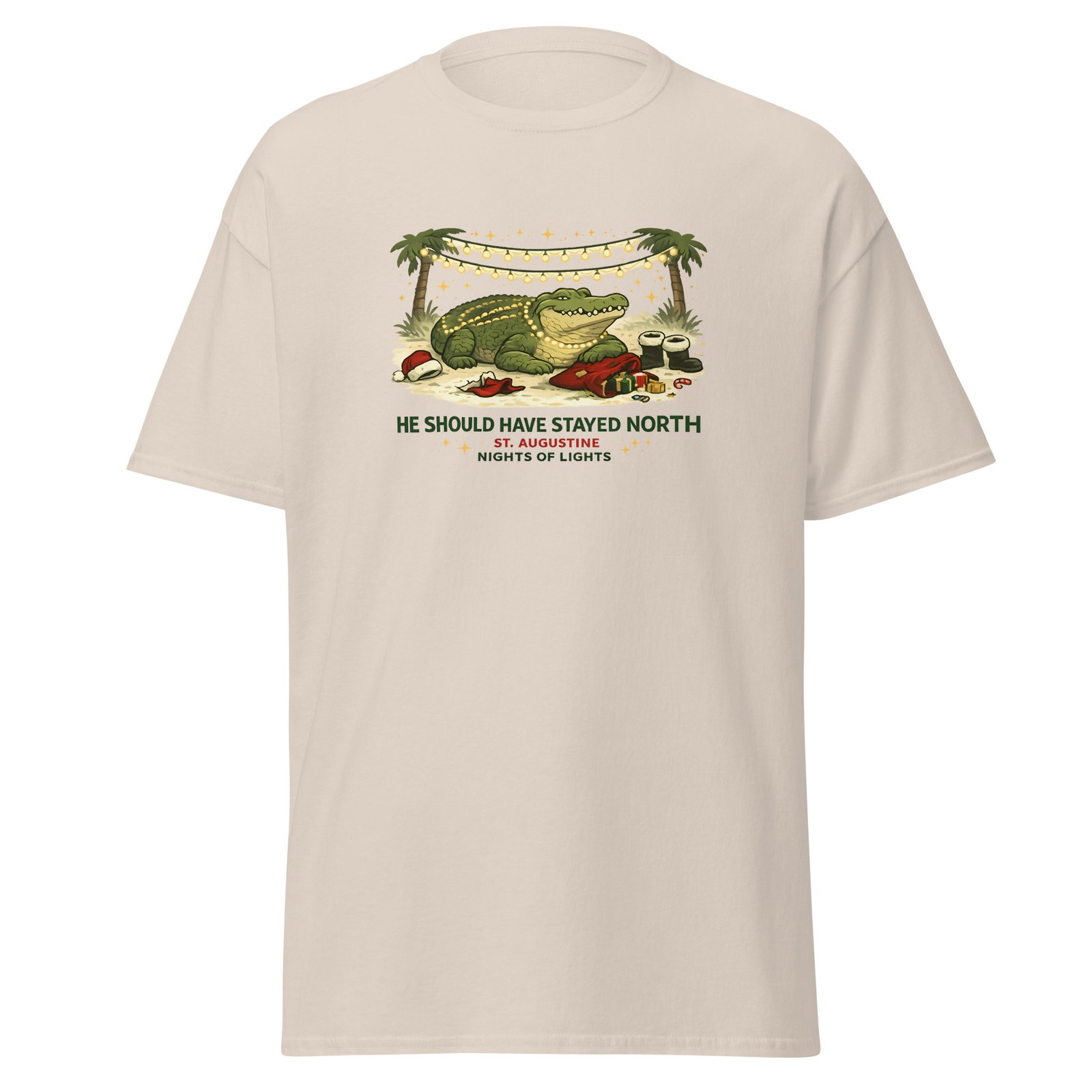 Should Have Stayed North Unisex classic tee - Image 7