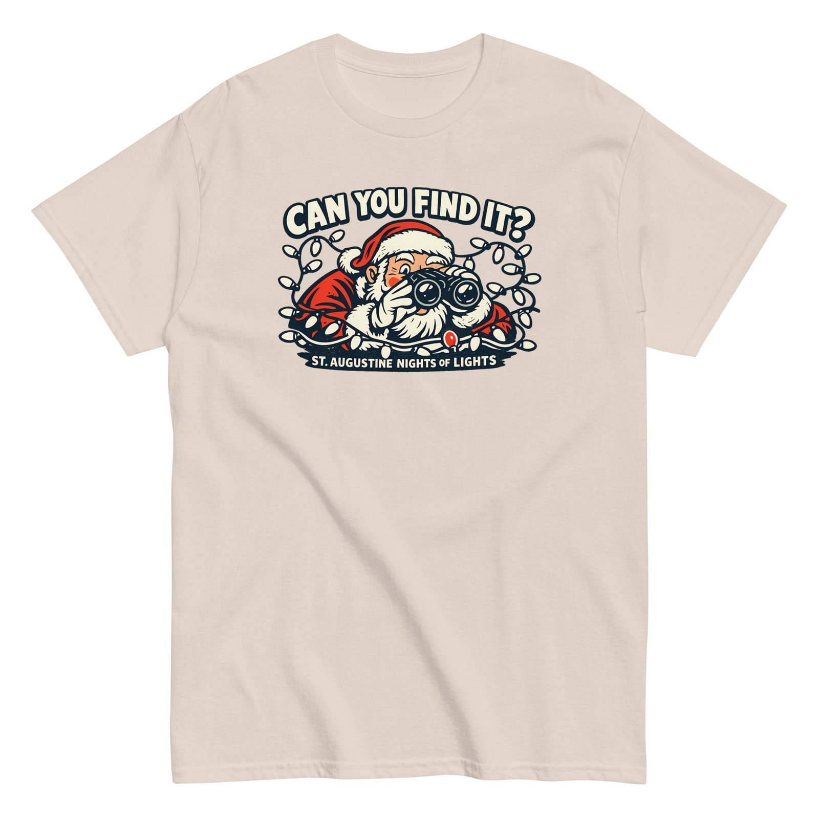 Nights of Lights Can You Find It Unisex classic tee - Image 8
