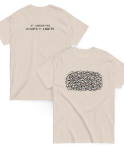 St. Augustine Nights of Lights Tangle Unisex classic tee - Image 7
