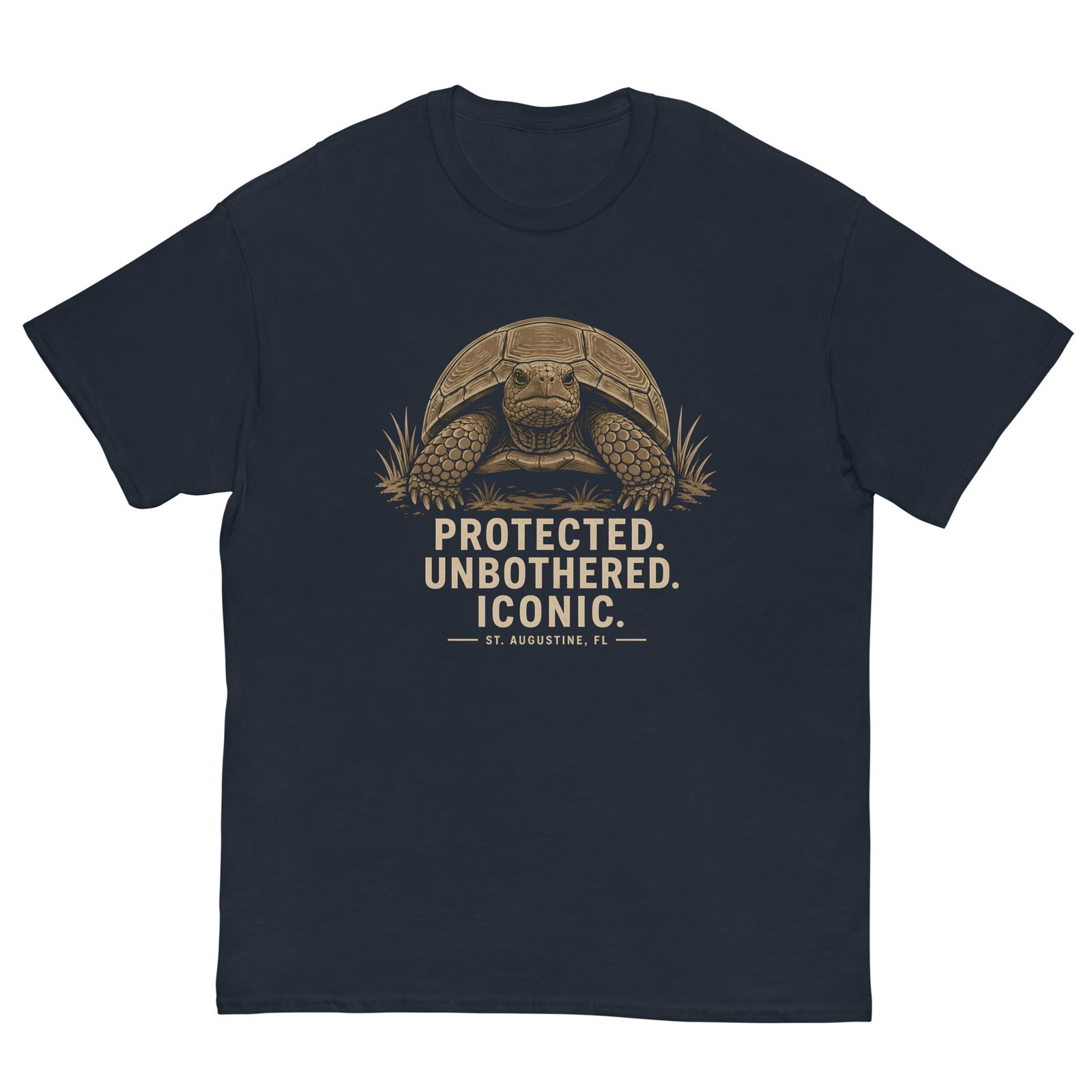 Gopher Turtle Protected Unbothered Unisex tee - Image 4