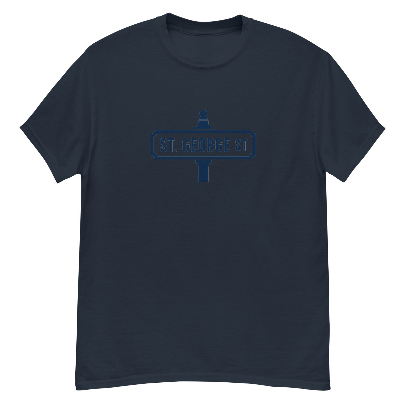St. George Street Sign Unisex tee - Image 4