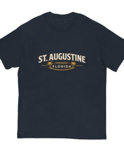 St. Augustine Florida Palm Trees Unisex tee - Image 4