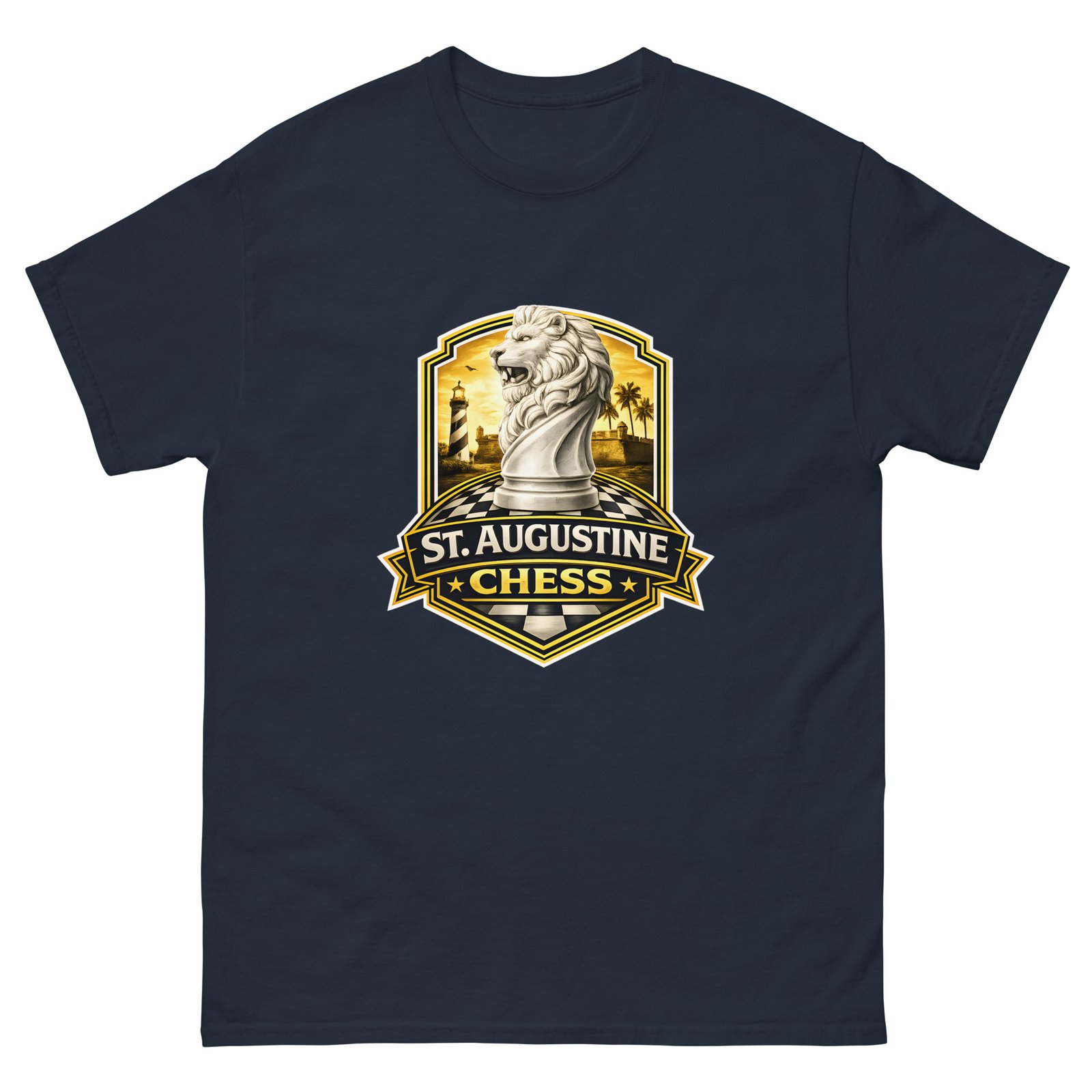 STA Chess Lion Unisex classic tee - Image 3