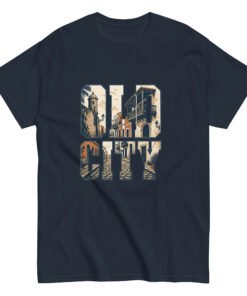 Old City Collage Unisex classic tee - Image 3