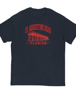 St Augustine Beach Florida Pier Unisex classic tee - Image 3