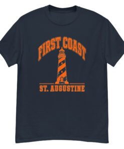 Alternative view of First Coast St. Augustine Orange Unisex classic tee