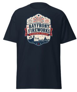 Bayfront Fireworks St. Augustine Unisex classic tee - Image 3