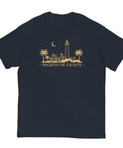 Gold Nights of Lights Unisex classic tee - Image 3