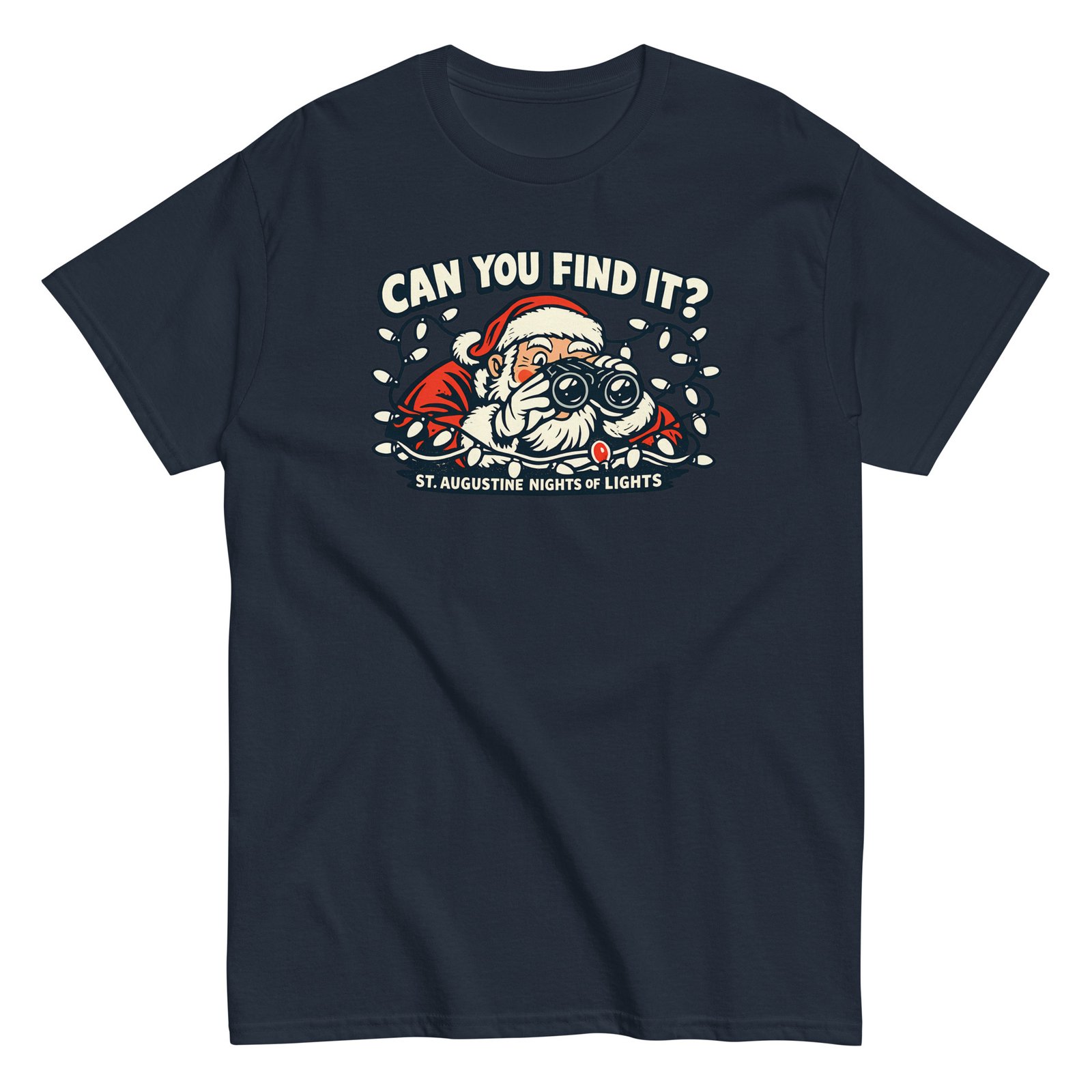 Nights of Lights Can You Find It Unisex classic tee - Image 3