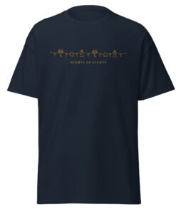 Alternative view of Nights of Lights Decorations Unisex classic tee