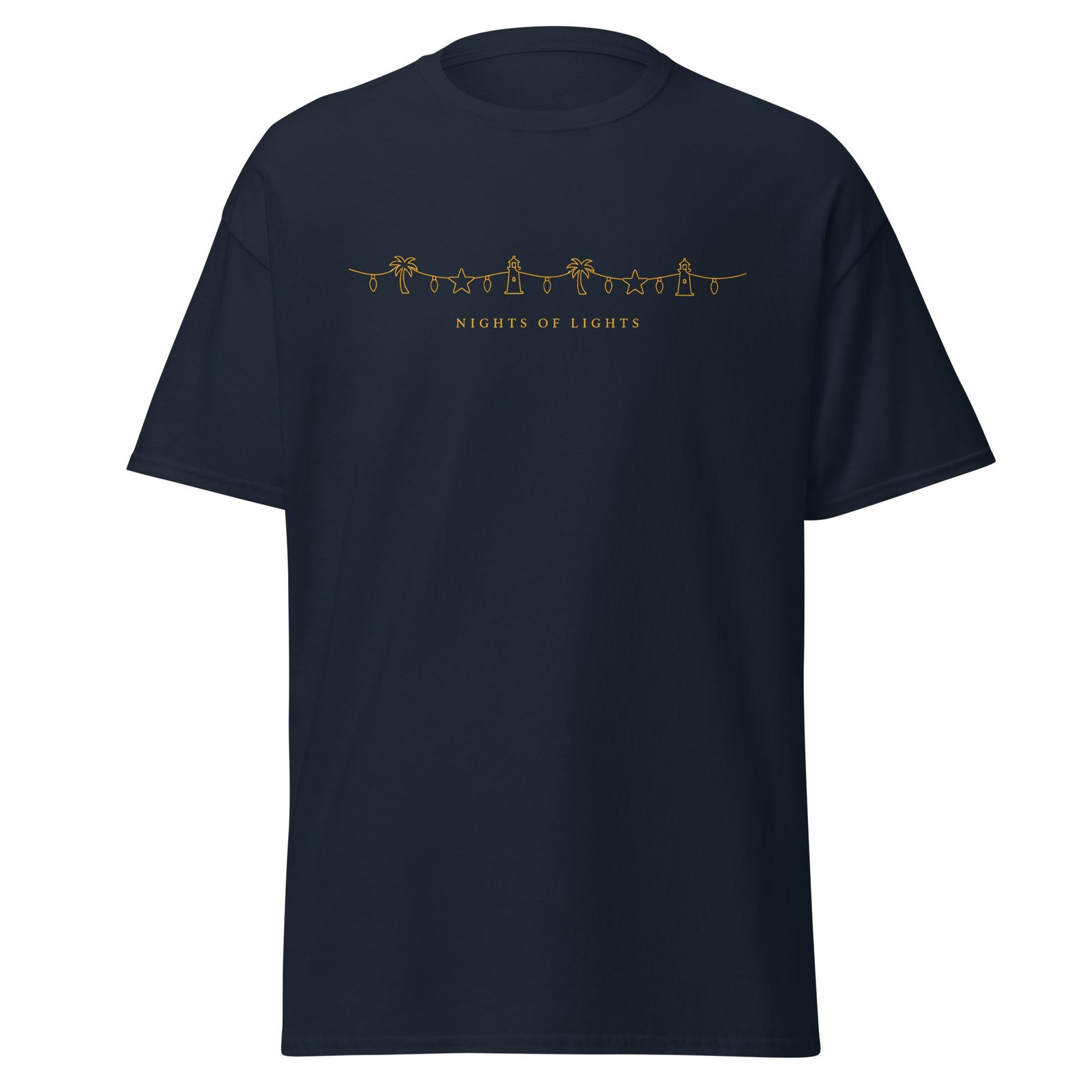 Nights of Lights Decorations Unisex classic tee - Image 2