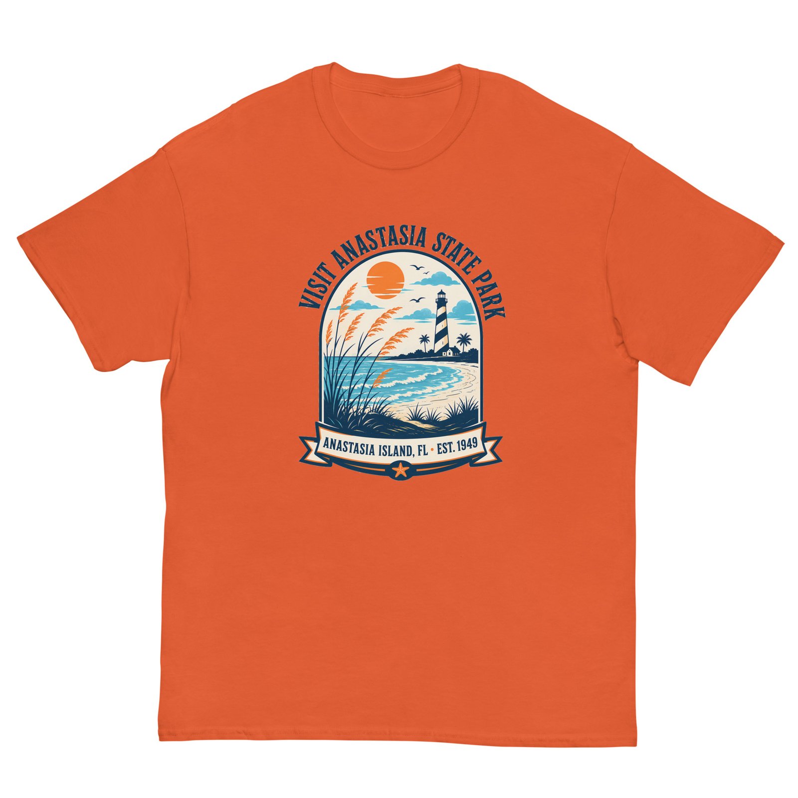 Visit Anastasia State Park Unisex tee - Image 4