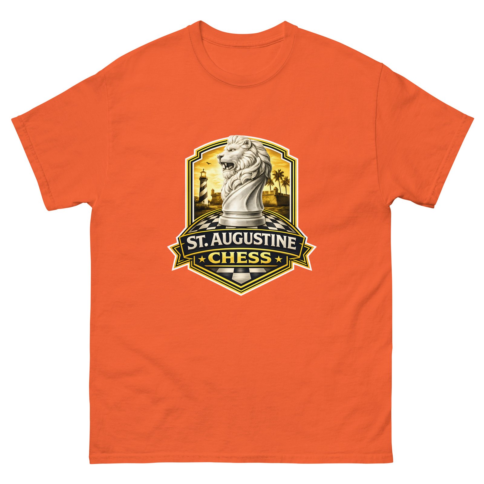 STA Chess Lion Unisex classic tee - Image 12