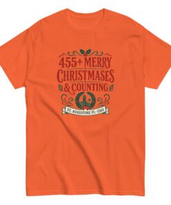 455+ Merry Christmases St. Augustine Unisex classic tee - Image 6