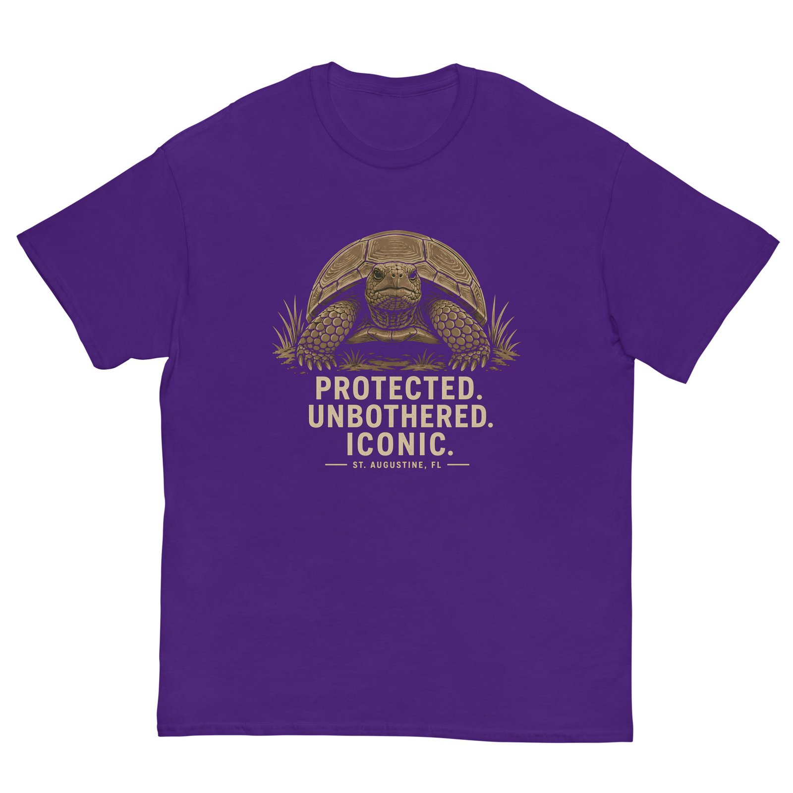 Gopher Turtle Protected Unbothered Unisex tee - Image 5