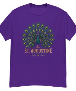 St. Augustine Peacock Unisex classic tee - Image 3