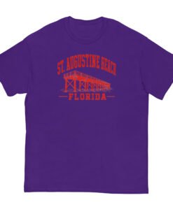St Augustine Beach Florida Pier Unisex classic tee - Image 4