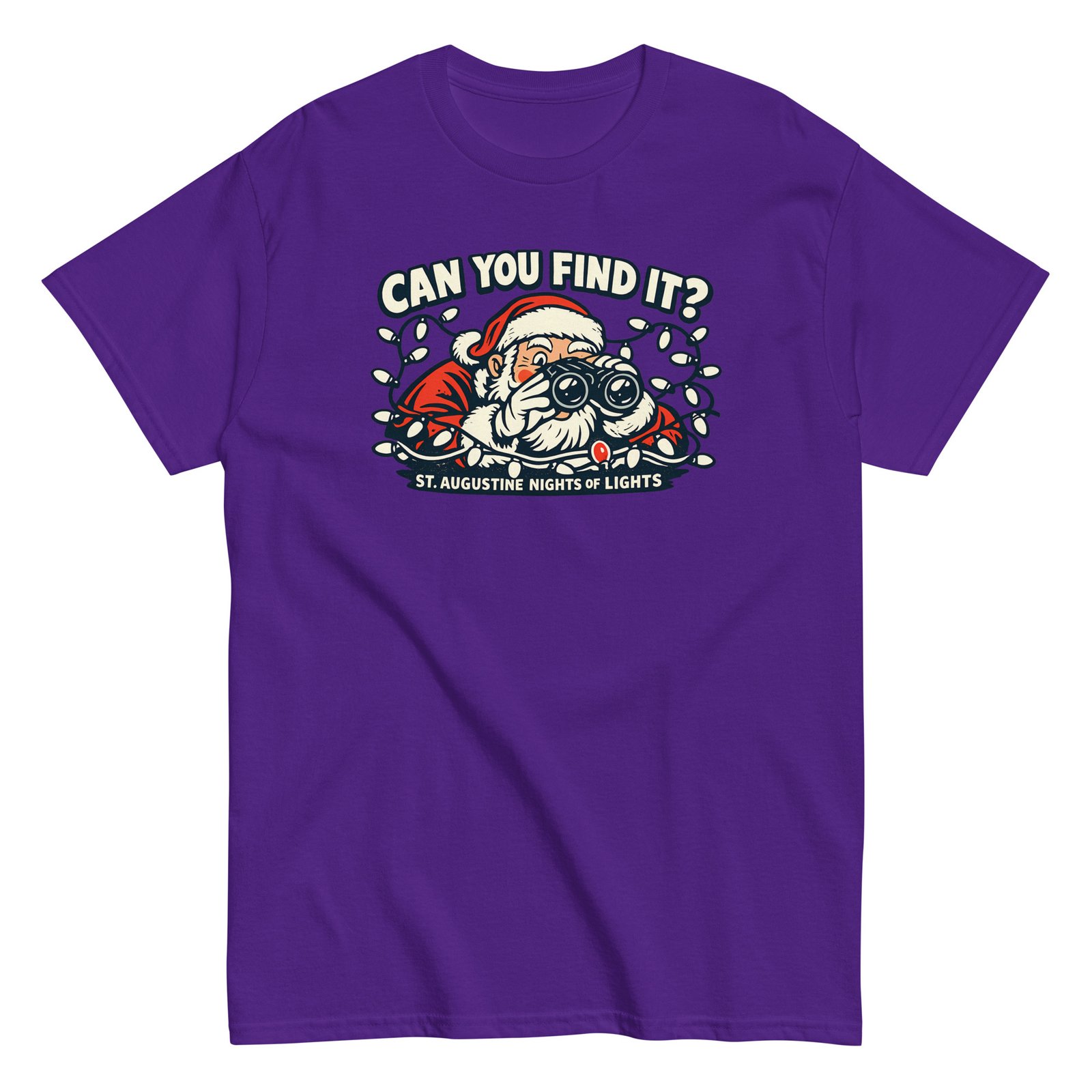 Nights of Lights Can You Find It Unisex classic tee - Image 4