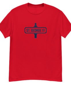 St. George Street Sign Unisex tee - Image 6