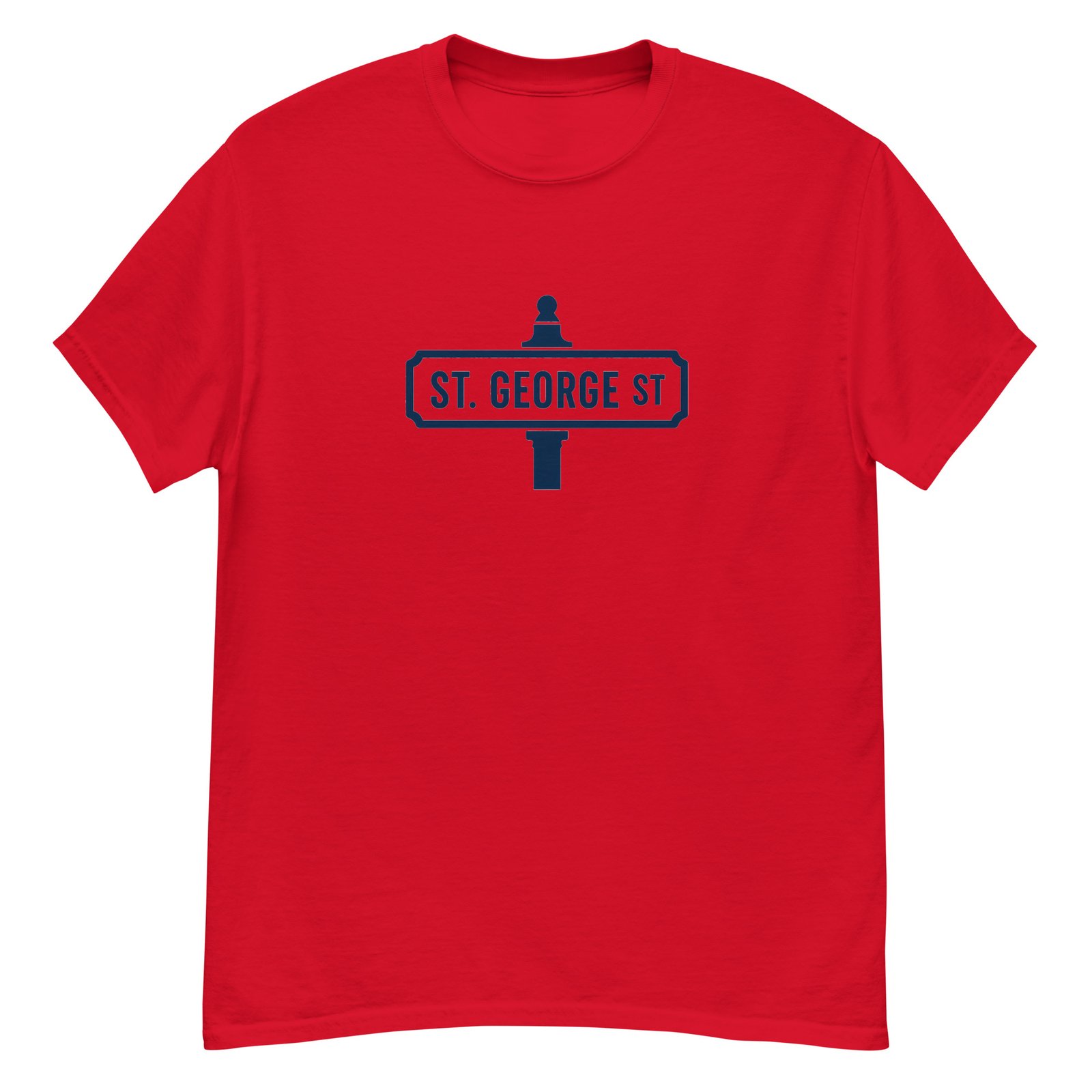 St. George Street Sign Unisex tee - Image 6