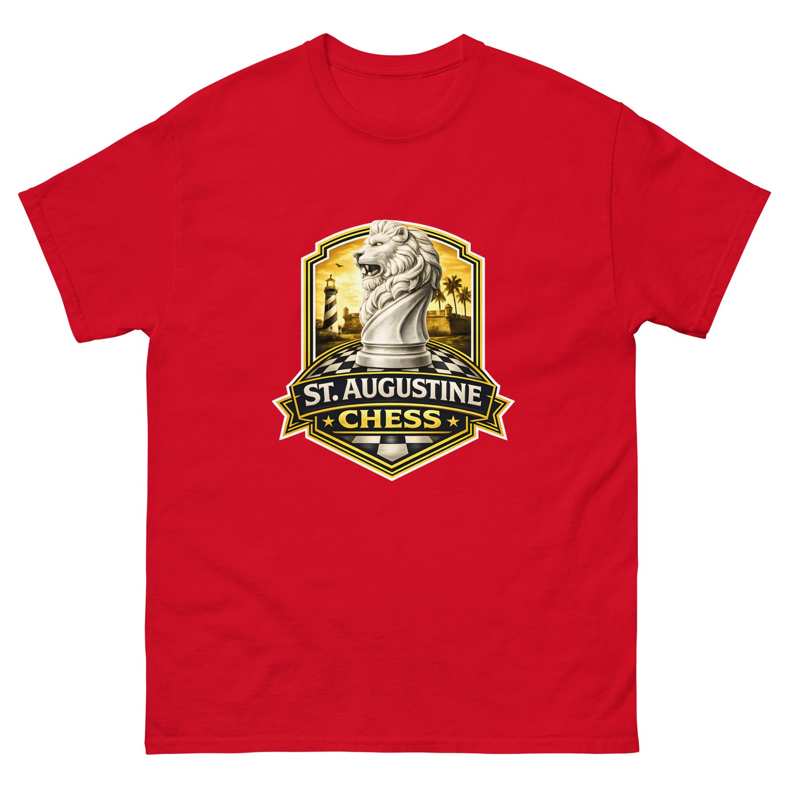 STA Chess Lion Unisex classic tee - Image 5
