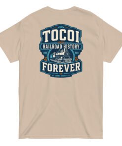 Tocoi Railroad History Unisex tee