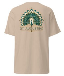 St. Augustine Est. Peacock Unisex classic tee - Image 24