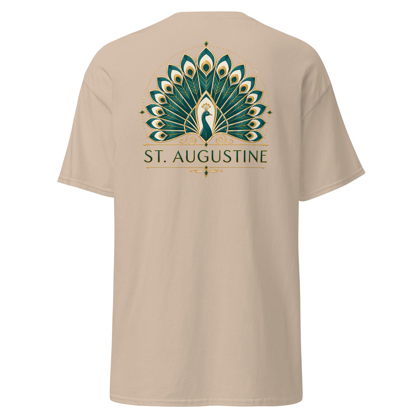 St. Augustine Est. Peacock Unisex classic tee - Image 24